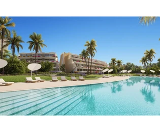 Priestranný byt s veľkou terasou v Delfin Gardens, Playa de l'Albir