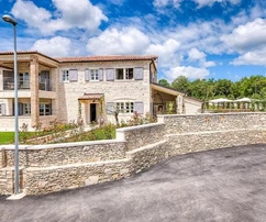 Kanfanar, Istria: Elegante villa con piscina e giardino