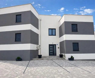 Pag, Šimuni, Dreizimmerwohnung mit Meerblick