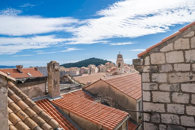 Maison en pierre disponible dans le centre historique de Dubrovnik en Croatie