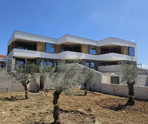 Luxury villa for sale with a pool and sea view in Croatia