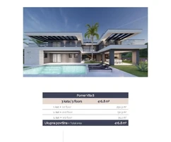 Villa moderna en venta a solo 20 metros del mar en Medulin, Croacia