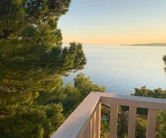 Baška Voda, tengerre néző penthouse az első partszakaszon
