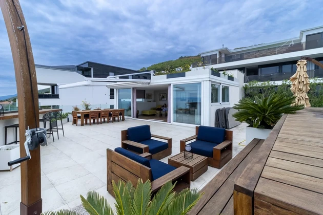 Opatija, Volosko, luksusowy penthouse 267 m², taras na dachu z jacuzzi