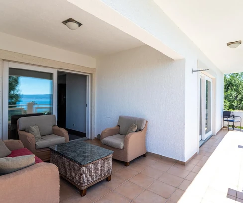 Spacious home for sale with a sea view in Croatia