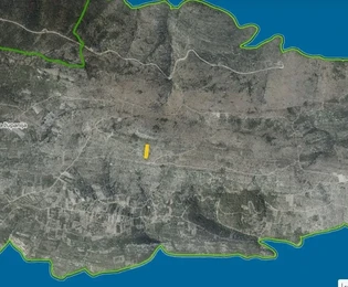 Marina, Vinišće, terreno agricolo 2342 m2, vista mare