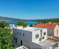 Zadar, Pridraga luxury modern villa with pool and panoramic sea view in Pridraga