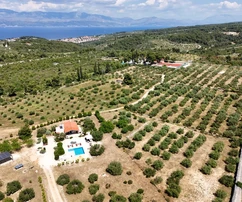 Autentica villa in pietra disponibile a Sutivan in Croazia