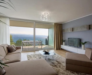 Luxuriöse Wohnung in Opatija in Meeresnähe zu verkaufen in Kroatien