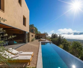 Istrien, Motovun, luxuriöse Designervilla mit Infinity-Pool und Panoramablick