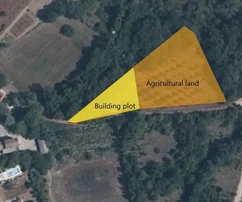 Istria, Višnjan: Parcela edificable en venta con potencial de inversión