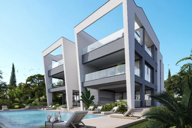Luxuriöse Wohnungen mit Panoramablick in Zadar zu verkaufen in Kroatien