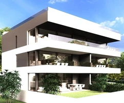 Istria, Poreč – Luxurious ground-floor apartment with yard, 3 km from the City center for sale