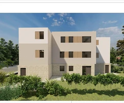 Istrie, Poreč: Moderní přízemní byt blízko moře na prodej