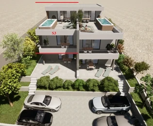 Vodice - NEUBAU - S3 Maisonettewohnung mit Meerblick