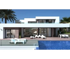 Villa di lusso con piscina a sfioro e vista mare a Cumbre del Sol
