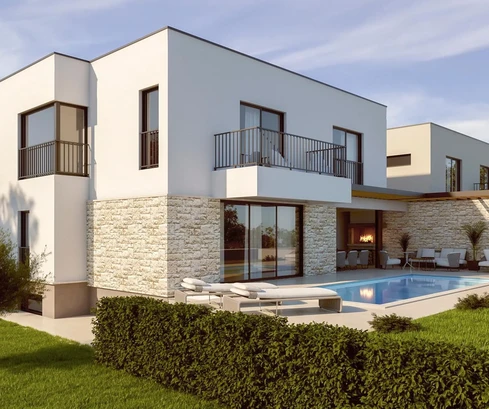 Modern semi-detached home available in Poreč in Croatia