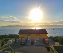 Apartmenthaus mit Pool und Meerblick, Istrien, Labin