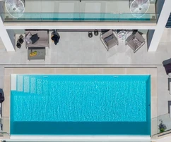 Jesenice, moderní dvojvila s krásným výhledem na moře