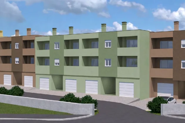 Istrie, Poreč : Appartement deux pièces avec loggia