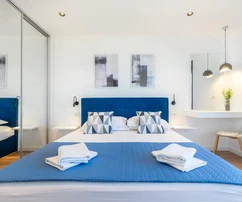 Two-level apartment with a pool for sale in Makarska in Croatia