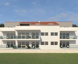 Nuovo appartamento in ottima posizione con vista mare, Istria, Rovigno