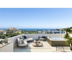 Nuevo complejo residencial con vistas al mar cerca de Estepona