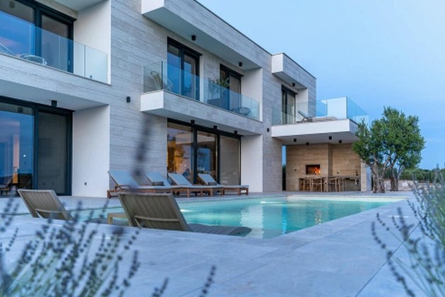 Luxury Villa with Panoramic sea view near Zadar