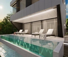 Njivice - Neue moderne Villa - 50 m vom Meer entfernt!