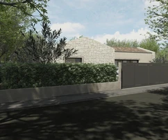 Moderní vila k prodeji pouhé 3 km od Poreče v Chorvatsku