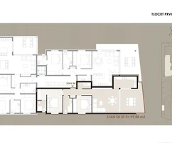 Apartamento en el primer piso, dos habitaciones cerca del mar y la playa S8