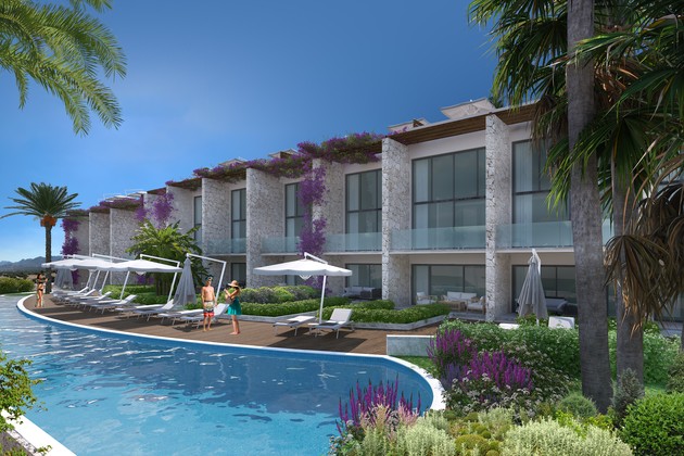 Studio-Apartment zum Verkauf in Esentepe, Kyrenia