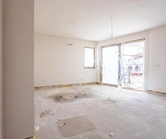 Vodice, nuova costruzione moderna, appartamento con vista mare, 300 m dal mare, 1K2
