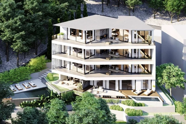 Appartamento di lusso con terrazza in vendita a Opatija in Croazia