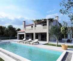 Superbe villa avec piscine et vue sur la mer, Istrie, Poreč