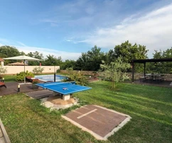 Family home with a pool available in Ližnjan in Croatia