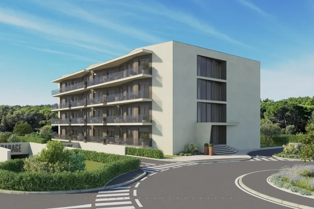 Istrie, Poreč – Moderní penthouse s výhledem na moře