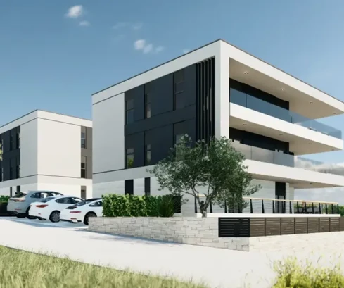 Istrie, Medulin: Luxusní apartmán s výhledem na moře
