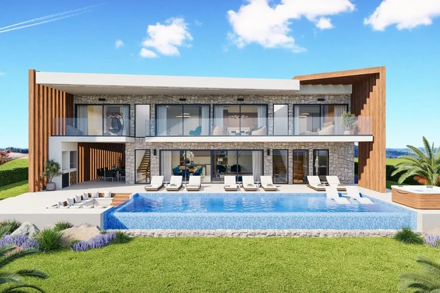 Kastelir: Moderna vila s pogledom na more, jedinstveno dizajnirana za luksuzni život