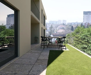Rijeka, Krimeja, esclusivo appartamento di quattro locali 144 m², vista mare, NUOVA COSTRUZIONE
