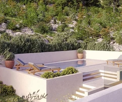 Maison individuelle avec piscine à vendre à Rogoznica en Croatie