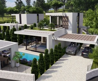 NEUE MODERNE VILLA MIT POOL UND GARTEN, IN RUHIGER LAGE!