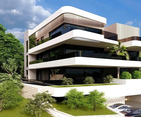 Modern four-bedroom apartment for sale in Lovran in Croatia