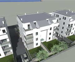 Pag, Povljana, appartamento con due camere da letto in nuova costruzione di alta qualità, giardino, 80,20 m²