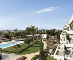 Exkluzívne 2-izbové apartmány so spoločným bazénom, jacuzzi a posilňovňou v El Verger, Denia