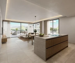 Ground floor apartment with garden next to La Sella golf course