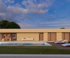 Moderní vila s bazénem na prodej v Kaštelir-Labinci v Chorvatsku