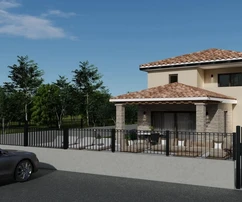 Istrie, Poreč: Moderní vila s bazénem blízko moře