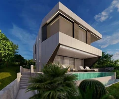 Njivice - Új modern villa - 50 m-re a tengertől!