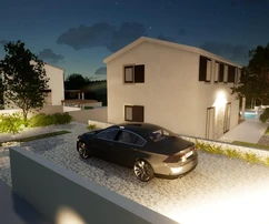 Villa avec piscine à vendre dans un quartier calme de Svetvinčenat en Croatie